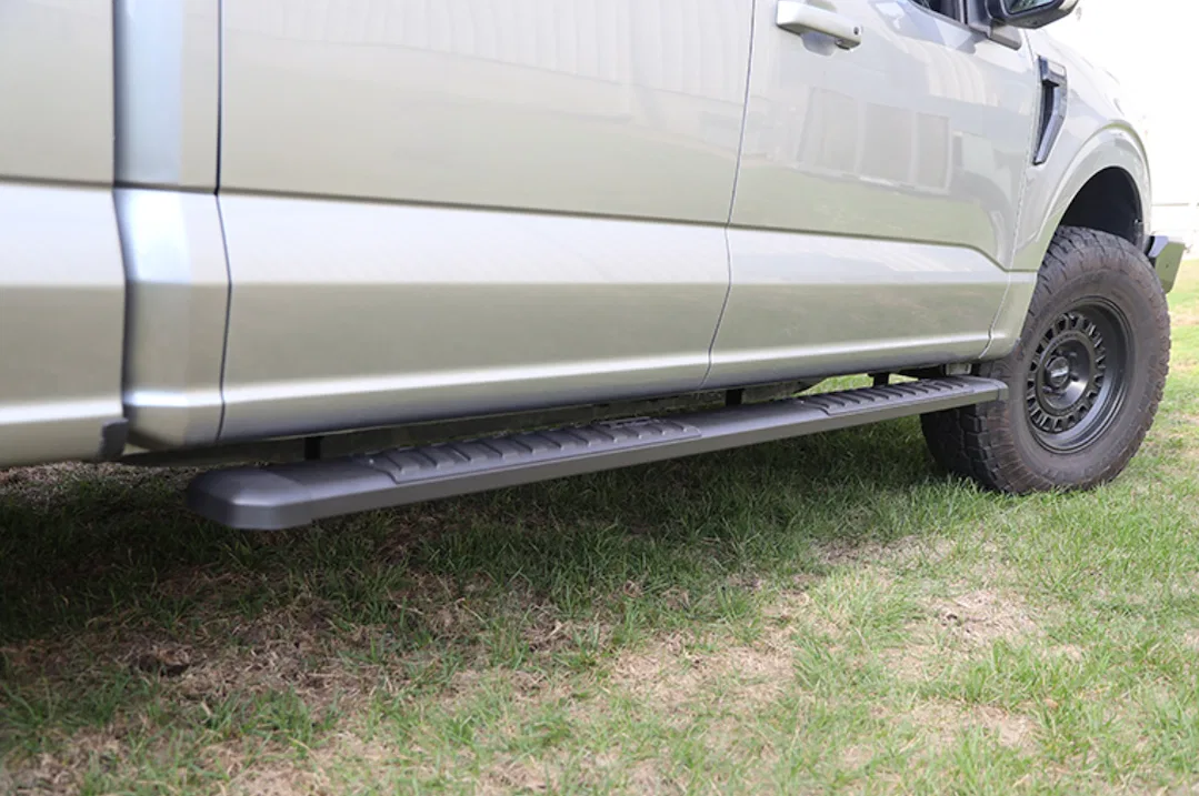 DZ 16611TB – DEE ZEE Running Board, Powder Coated Textured Black Aluminum Unlighted Requires Running Board Mounting K...